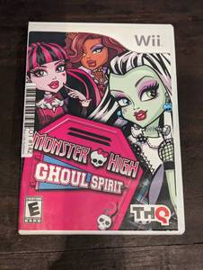 lot 142 image: Wii Monster High Ghoul Spirit