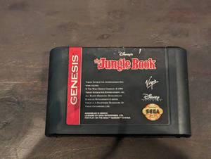 lot 150 image: SEGA Genesis The Jungle Book