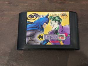 lot 152 image: SEGA Genesis Batman Revenge of The Joker