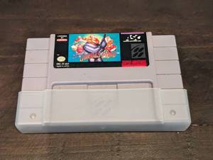 lot 168 image: Super Nintendo Super James Pond