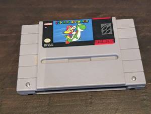 lot 180 image: Super Nintendo Super Mario World