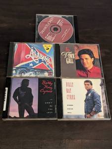 lot 184 image: 5 Country CD Set Featuring Vince Gill, Alabama, Tanya Tucker, and (2) Billy Ray Cyrus