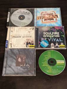 lot 187 image: 6 Christian Music CD Set Featuring Jars of Clay, Soulfire Revolution, Scott Stapp, and Various Artists