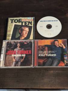 lot 188 image: 4 Country CD Set Featuring Randy Travis, George Straight, and (2) Josh Turner