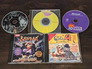 lot 190 image: 5 Computer Game Set