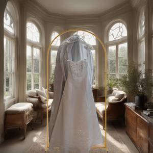 lot 72 image: NEW - Davids Bridal Michelangelo V8756 Gown - Display (Size 8)
