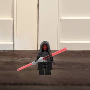 lot 23 image: LEGO 7663 - Star Wars - Darth Maul w Dual Lightsaber - Mini Fig  Mini Figure - NEW