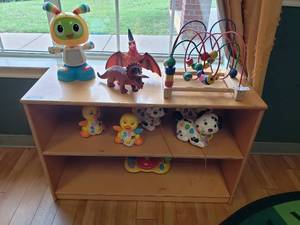 lot 85 image: Contents of Shelf.  Includes Toys, Interactive Toys, Puzzle & More