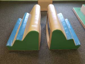 lot 101 image: Lot of 2 Safe Space Concepts Climbing Stairs
