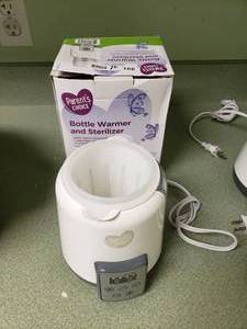 lot 166 image: Lot of 2 Parents Choice Bottle Warmer & Sterilizers