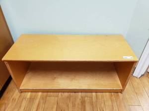 lot 169 image: Wooden Classroom Storage Cabinet