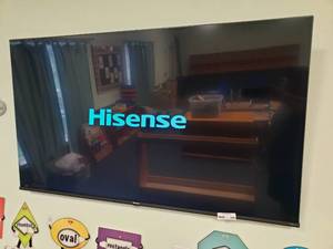 lot 230 image: Hisense w Dolby Vision 55 Class A6 Series LED 4K UHD Smart Google TV, Model 55A6H