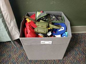 lot 269 image: Bins Pull of Misc Dress Up Costumes.  Capes, Masks & More