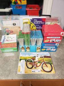 lot 317 image: Educators Lot.  Includes Leveled Readers, Pearson Kits & More