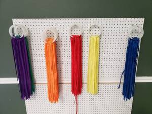 lot 417 image: Large Lot of Play TimeRecess Ribbon Hoops