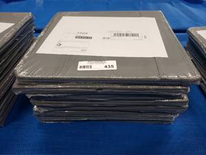 lot 435 image: Lot of 8 New Ikea Fysse Collapsible Storage Bins