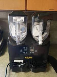 lot 456 image: Vevor XRJ-2.5LX2 Commercial Slushy Machine.  Needs Repair