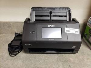 lot 475 image: Epson WorkForce ES-580W Wireless Color Desktop Document Scanner