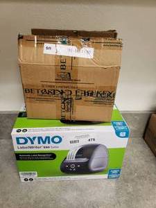 lot 476 image: Dymo LabelWriter 550 Turbo w Extra Labels