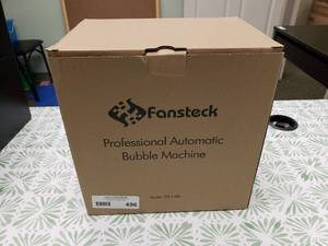 lot 496 image: New Fansteck Professional Automatic Bubble Machine