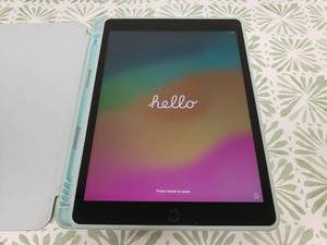 lot 12 image: Apple iPad 9th Generation w 65GB Storage, Model A2602.  Has been factory reset.