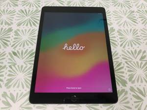 lot 13 image: Apple iPad 9th Generation w 65GB Storage, Model A2602.  Has been factory reset.