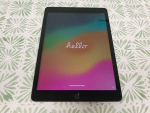 lot 17 image: Apple iPad 9th Generation w 65GB Storage, Model A2602.  Has been factory reset.