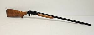 lot 32 image: Vintage Harrington & Richardson Topper Model 58 12 ga 3 mod single shotgun as shown. Check it out