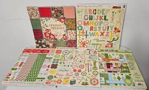 lot 44 image: LOT OF ASSORTED CRAFTING  SCRAPBOOKING 12 X 12 PAPER AND MORE AS SHOWN. NICE MIXED LOT