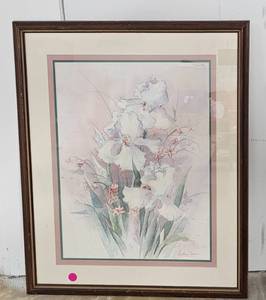 lot 60 image: LARGE DECORATIVE FRAME AS SHOWN.