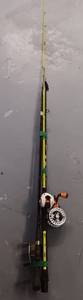 lot 132 image: LOT OF FISHING RODS AS SHOWN.