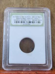 lot 54 image: Authentic Meteorite - Space rock -