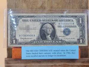 lot 119 image: 1957 B - $1 Silver Certificate