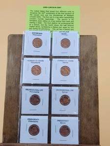 lot 159 image: 2009 Lincoln Cent 100th anniversary set