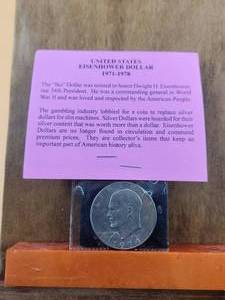 lot 174 image: 1974 Ike dollar