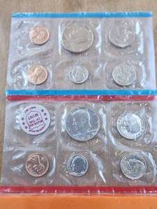 lot 189 image: 1972 uncirculated coins set