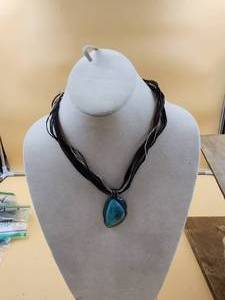 lot 136 image: Selection of Jewelry - vintage Barse .925 silver with huge Turquoise