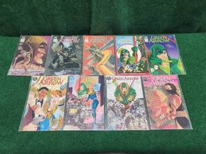 lot 107 image: Selection of Green Arrow comic books - #1-9 - DC Comics