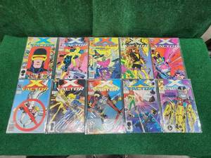 lot 135 image: Selection of X-Factor comic books #10-19 - Marvel Comics