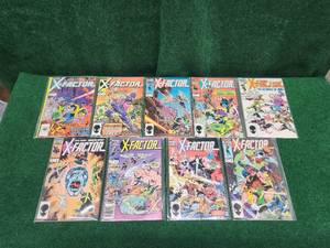 lot 140 image: Selection of X-Factor comic books #1-9 - Marvel Comics