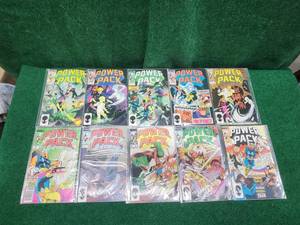 lot 147 image: Selection of Power Pack comic books #10-19 - Marvel Comics