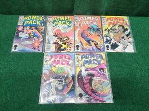 lot 152 image: Selection of Power Pack comic books #1,3,6,7,8 and 9 - Marvel Comics