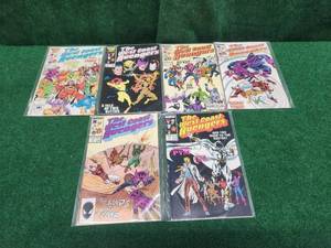 lot 168 image: Selection of The West Coast Avengers comic books #15,16,18,19,20 and 21- Marvel Comics