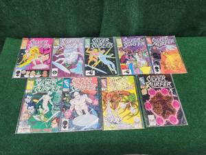 lot 180 image: Selection of Silver Surfer comic books #1- 9 - Marvel Comics