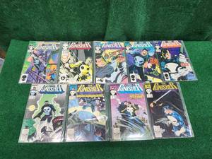 lot 198 image: Selection of The Punisher comic books #1- 9 - Marvel Comics