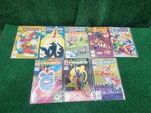 lot 209 image: Selection of The cross time Caper - Excalibur comic books #10-17 - Marvel Comics