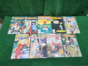 lot 214 image: Selection of Excalibur comic books #1-9 - Marvel Comics