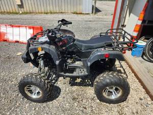lot 2 image: 2x4 ATV - Starts and runs and then dies. Believe has bad gas in it. Owner had ridden the atv before changing ignition wire because of lost keys