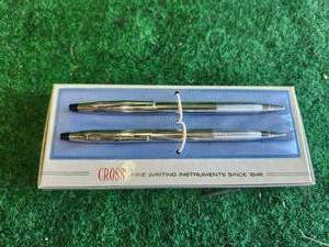 lot 87 image: Cross Chrome pen and pencil set
