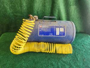 lot 108 image: Campbell Hausfeld 7 gallon air tank